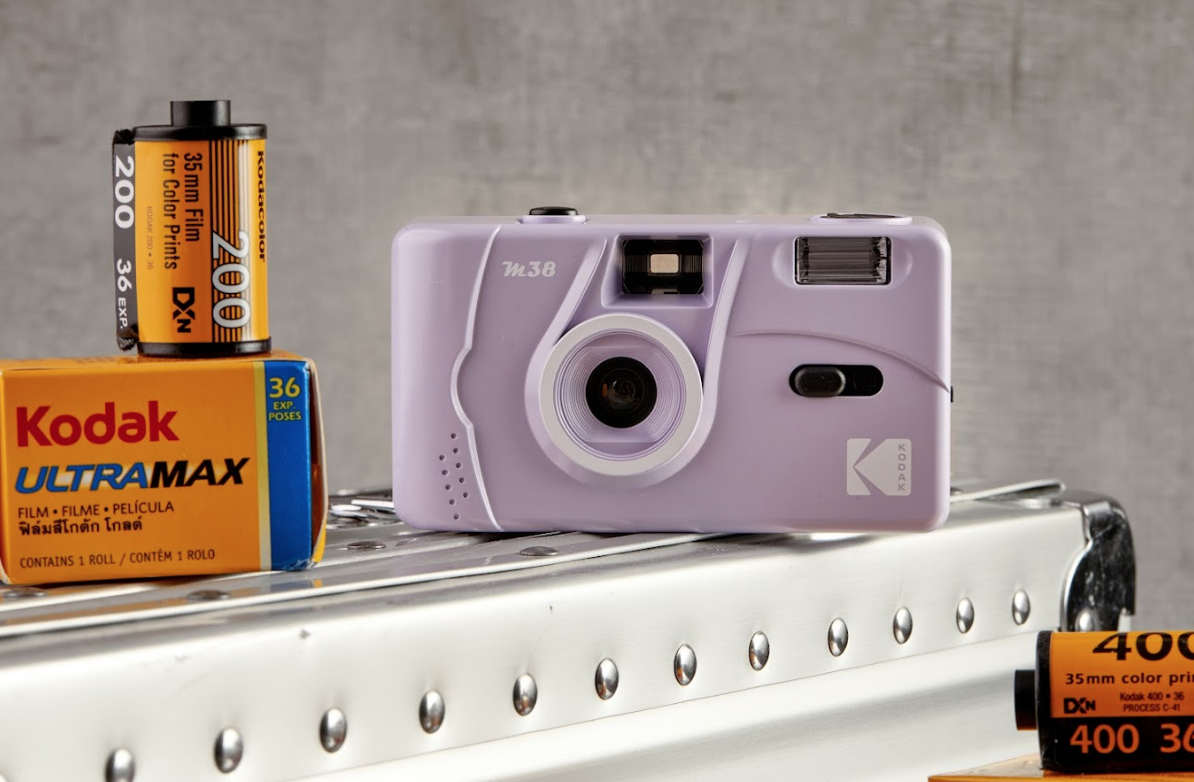 Kodak M38 35mm Reusable Film Camera with Flash - Available in 6 Colours