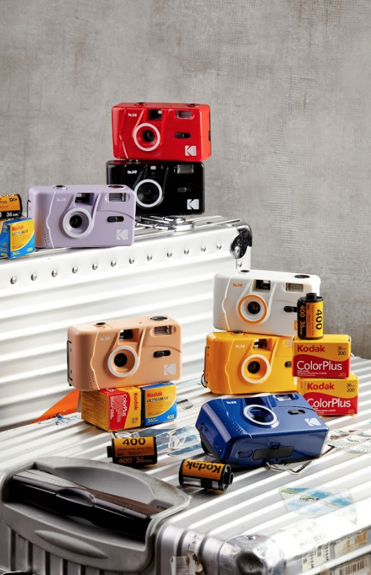 Kodak M38 35mm Reusable Film Camera with Flash - Available in 6 Colours