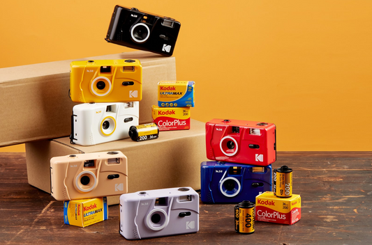 Kodak M38 35mm Reusable Film Camera with Flash - Available in 6 Colours