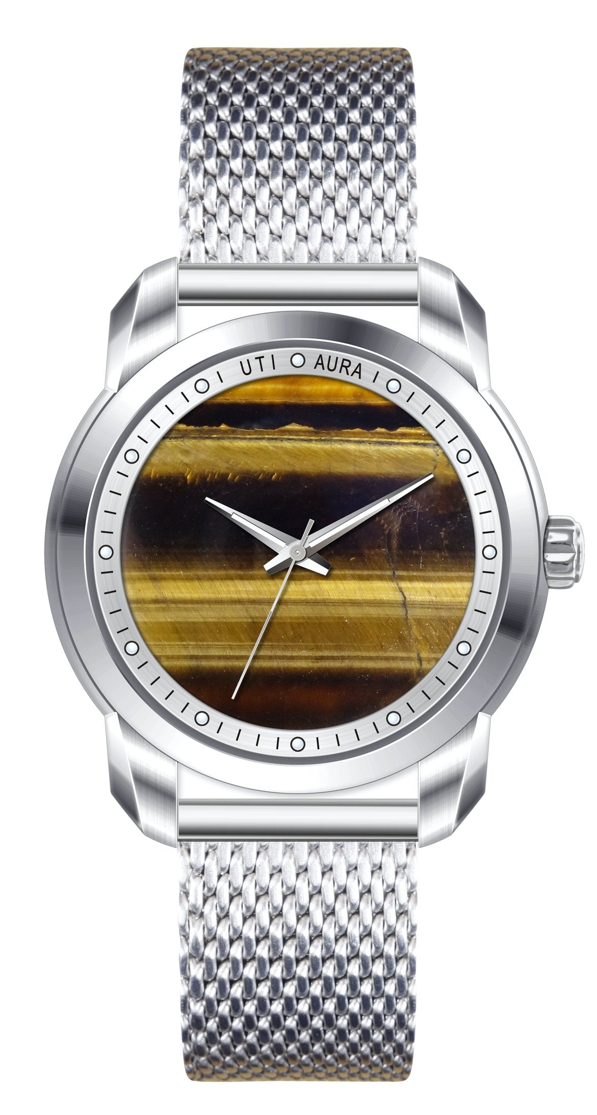 TIGER EYE SILVER WHITE