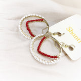 Shanti Pierced Earring - Heart