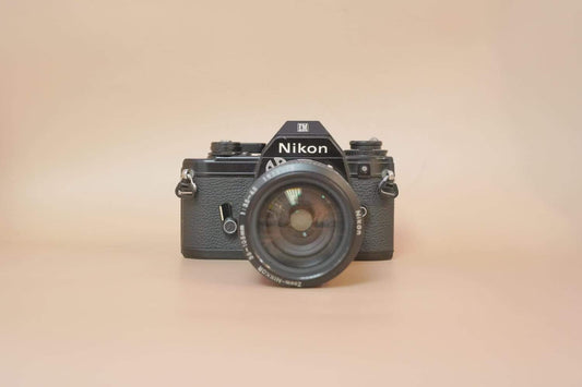 Nikon EM with 35-105mm