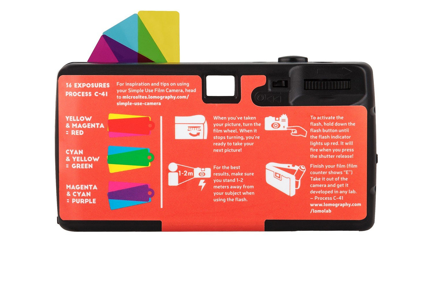 Simple Use Reusable Film Camera Color Negative 400
